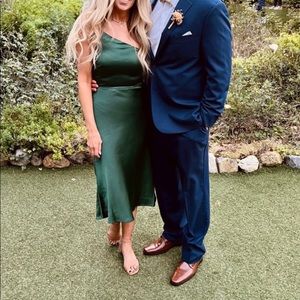 Billy J Emerald Kimbra dress